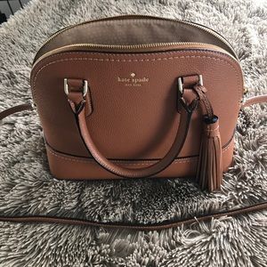 Gorgeous Kate Spade, tan leather crossbody bag